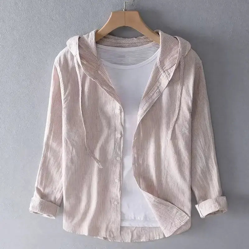 Cielo Mare Hooded Shirt