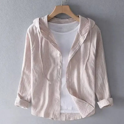 Cielo Mare Hooded Shirt