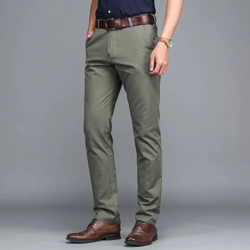 Claybourne Cotton Trousers - Axel Ross