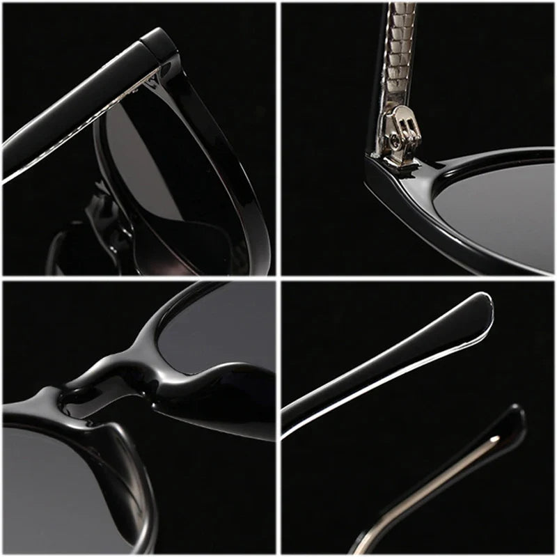 "Sundrift" Classic Round Sunglasses - Axel Ross