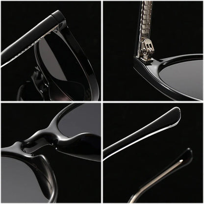 "Sundrift" Classic Round Sunglasses - Axel Ross