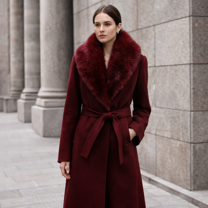 Serafina Belted Winter Coat