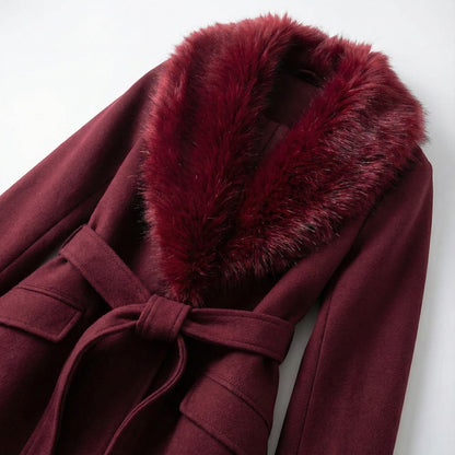 Serafina Belted Winter Coat