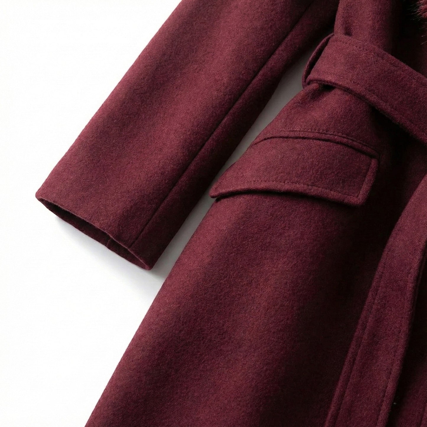 Serafina Belted Winter Coat