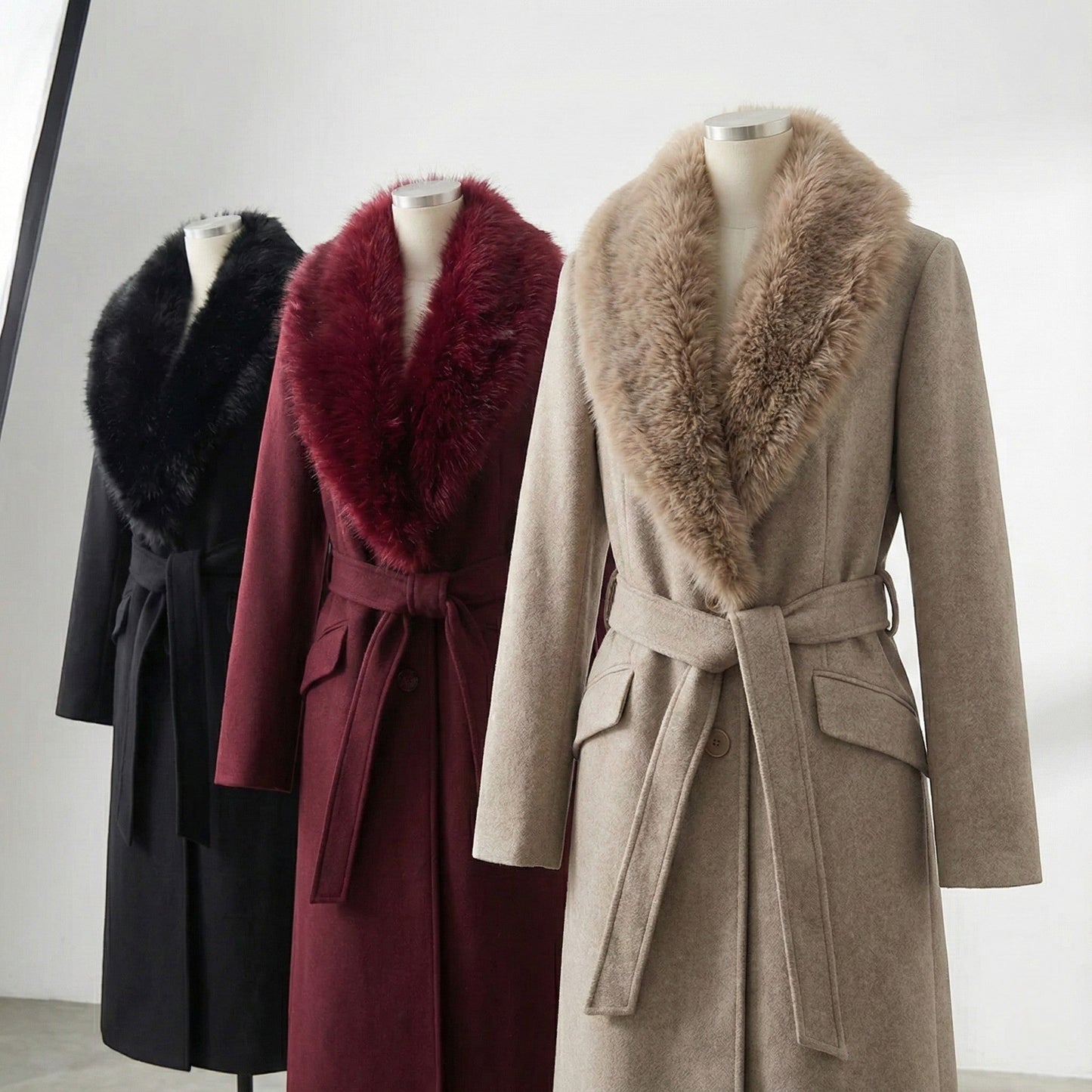 Serafina Belted Winter Coat