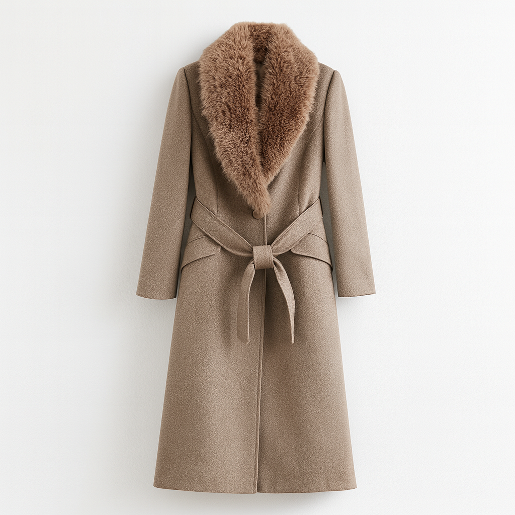 Serafina Belted Winter Coat