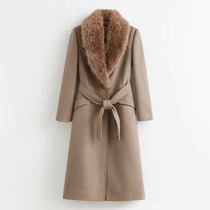 Serafina Belted Winter Coat