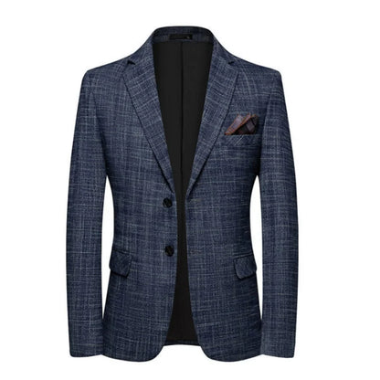 2025 Men's Slim Fit Business Casual Blazer High Quality Fashion All-in-One Banquet Korean Style Handsome Trend for All Seasons - Axel Ross