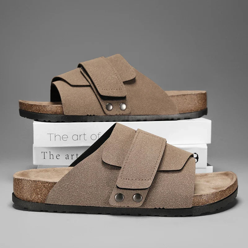 Brunel Leather Sandals - Axel Ross