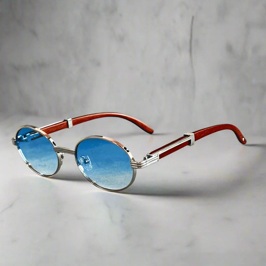 "Rosselli" - Premium Oval Sunglasses - Axel Ross