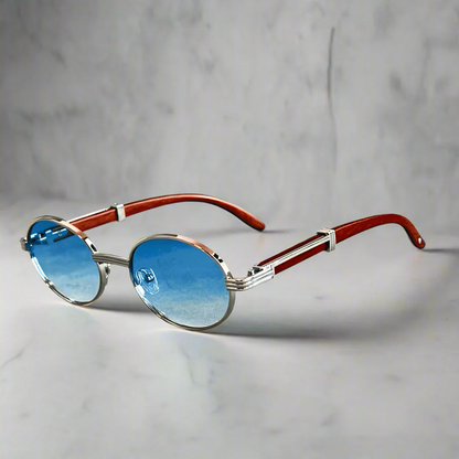 "Rosselli" - Premium Oval Sunglasses - Axel Ross