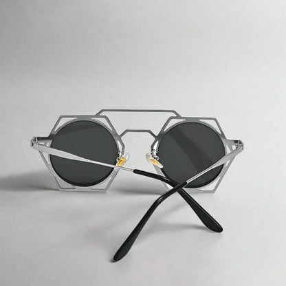 "Zeus" Metal Steampunk Sunglasses - Axel Ross