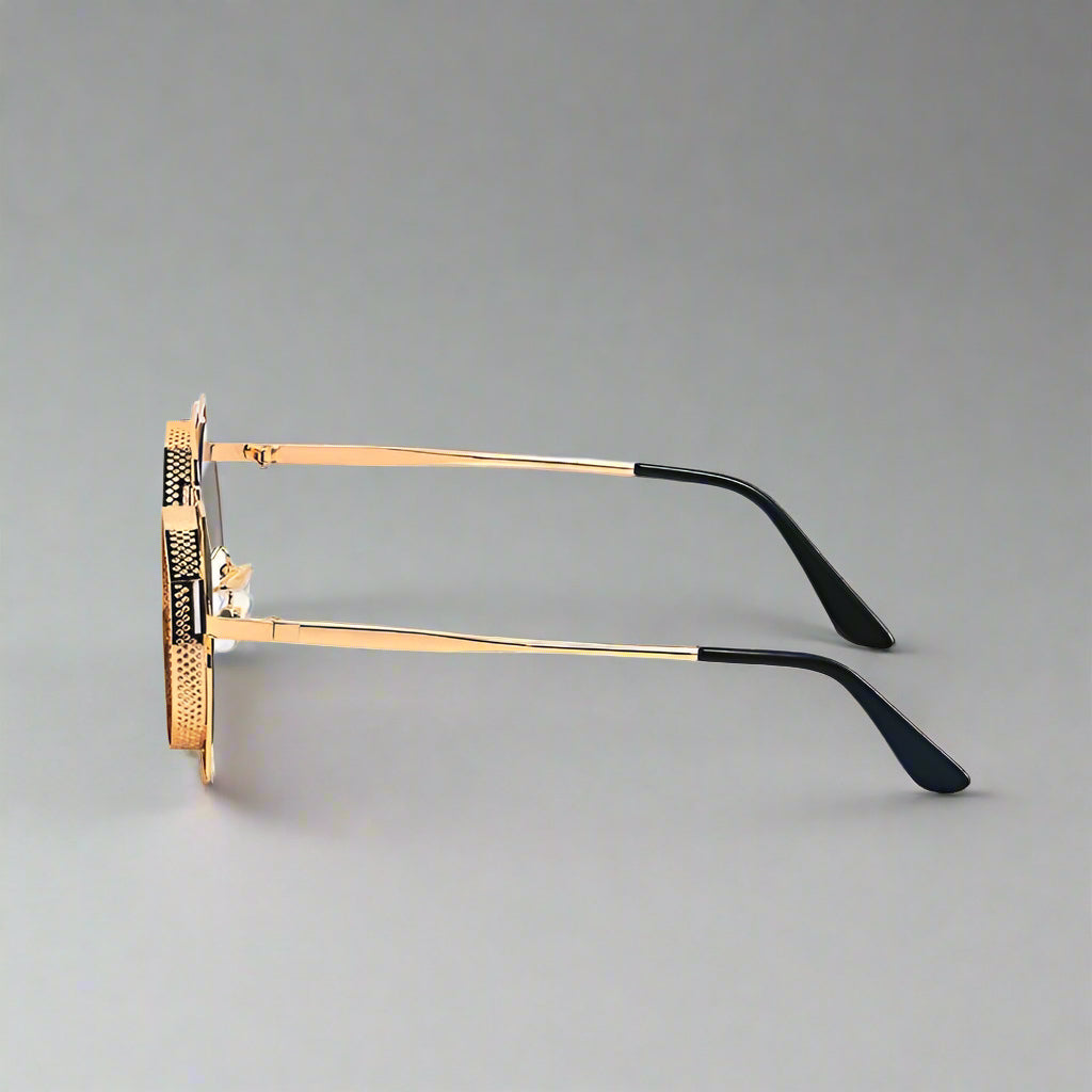 "Zeus" Metal Steampunk Sunglasses - Axel Ross