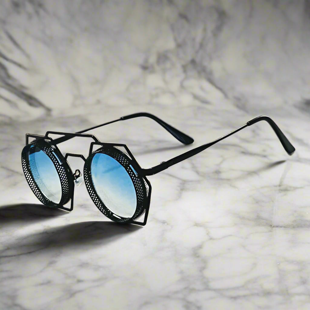 "Zeus" Metal Steampunk Sunglasses - Axel Ross