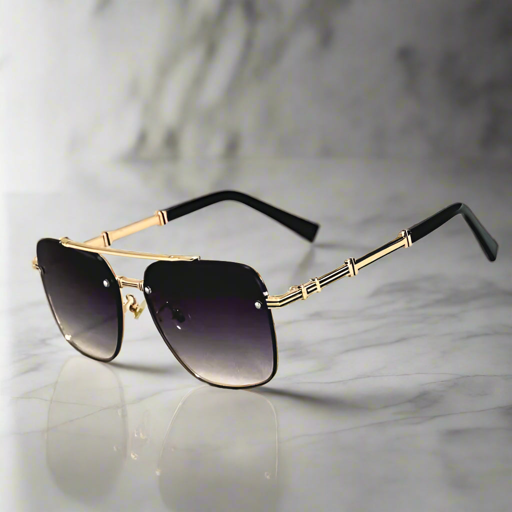 Antonio De Luca™ Rimless Sunglasses - Axel Ross