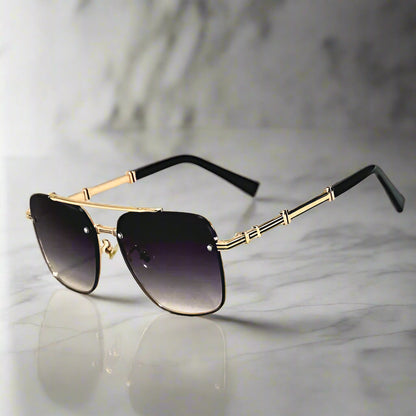 Antonio De Luca™ Rimless Sunglasses - Axel Ross