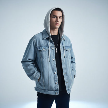 Sawyer Hooded Denim Jacket