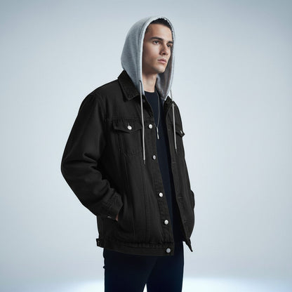 Sawyer Hooded Denim Jacket