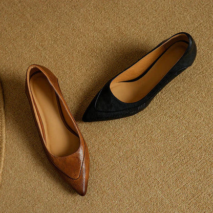 Amara Genuine Leather Heels