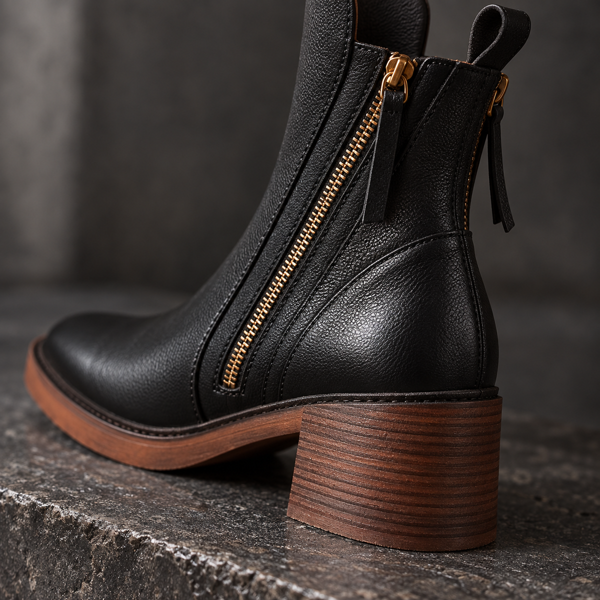 Mirevane Leather Boots