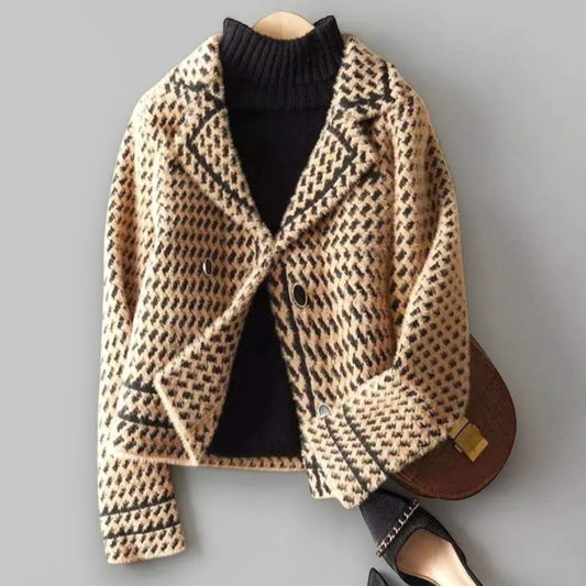 Aubrey Noir Wool Jacket - Axel Ross