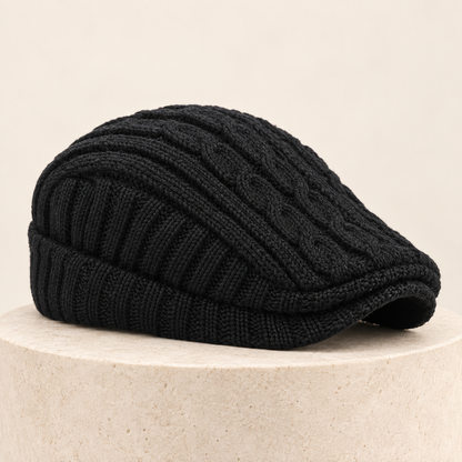 Brivio Fleece-Lined Knit Cap in black, product