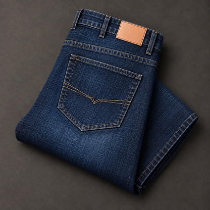 Montrel Stretch Jeans in Dark Blue - dark blue product