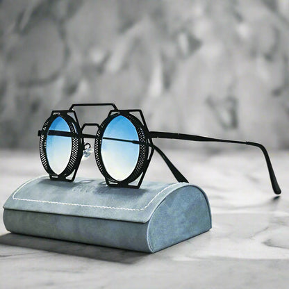 "Zeus" Metal Steampunk Sunglasses - Axel Ross